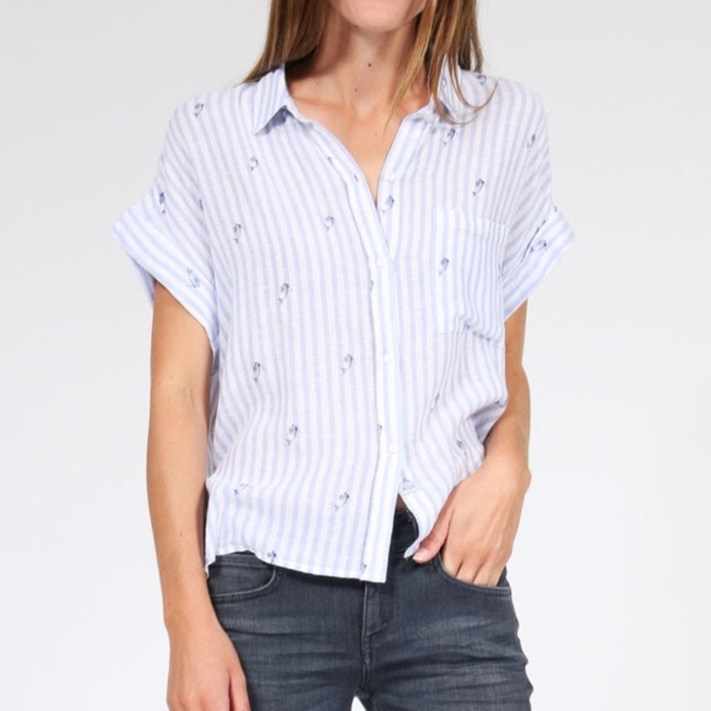 Rails Mermaid Stripe Whitney Top